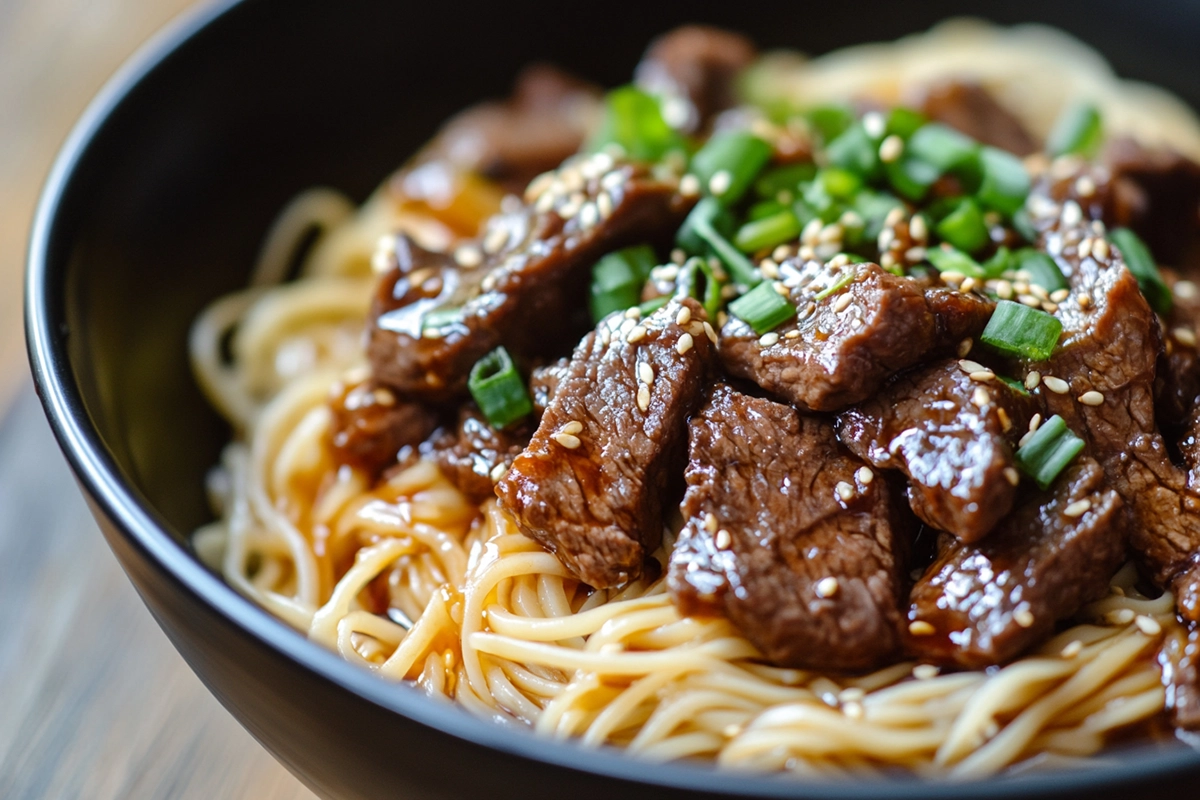 Beef Teriyaki Noodles