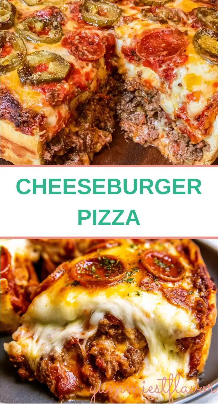Burger Pizza Pie: Easy Cheeseburger Pizza Recipe 6 Burger Pizza Pie