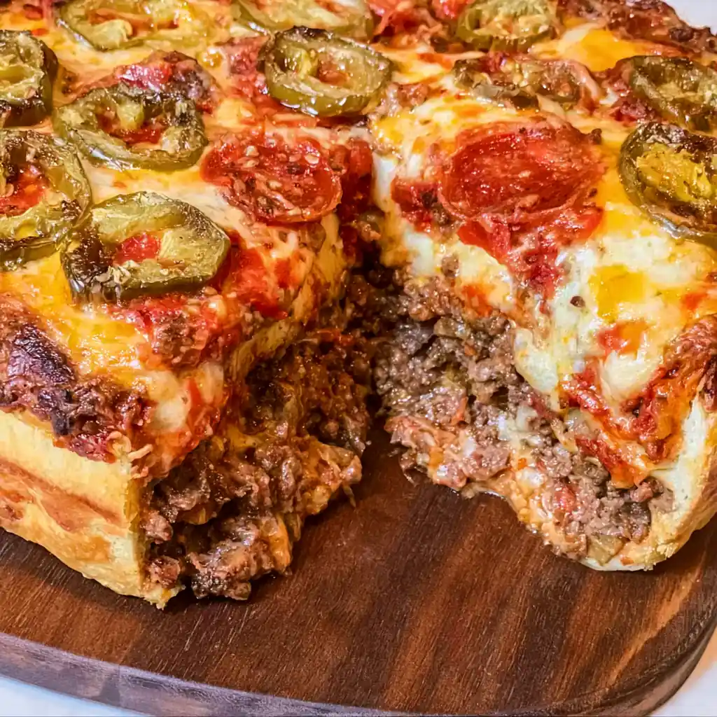 Burger Pizza Pie