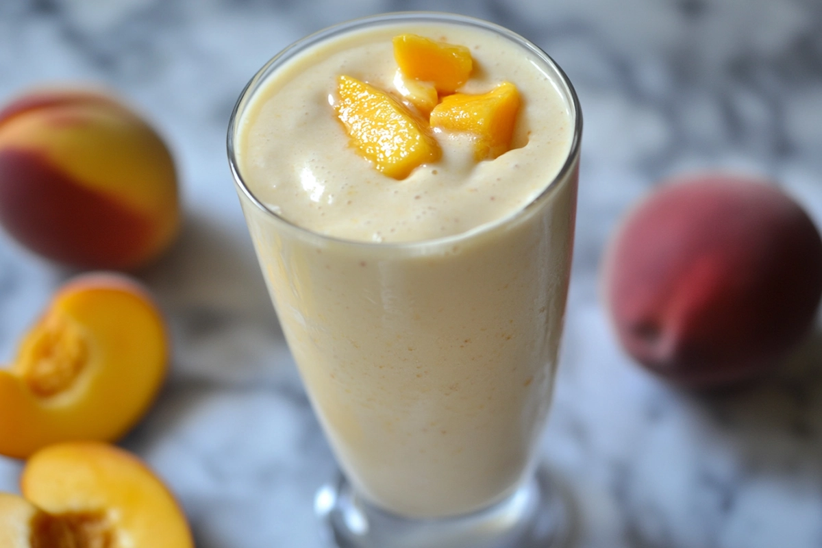 Copycat Chick-Fil-A Peach Milkshake