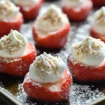 Easy Cheesecake Deviled Strawberries