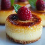 Mini Crème Brûlée Cheesecakes