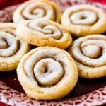 Soft and Chewy Cinnamon Roll Sugar Cookies