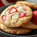 Strawberry Cheesecake Cookies