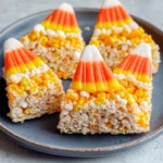 Candy Corn Rice Krispie Treats