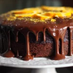 Chocolate Orange Glaze Cake