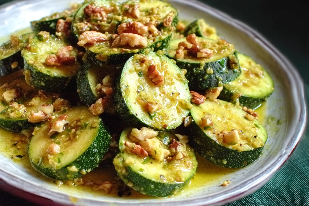 Cucumbers In Spicy Peanut Sauce