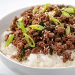 Korean Ground Beef Bowl