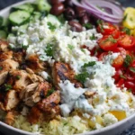 Low Carb Greek Chicken Bowls