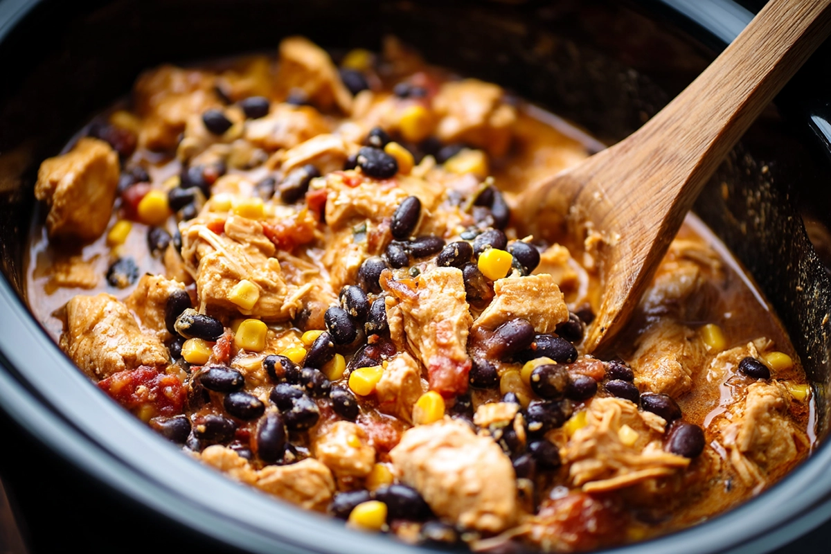 Queso Chicken Chili