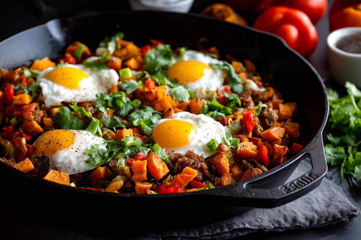 Tex Mex Sweet Potato Hash