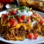 Walking Taco Casserole