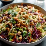 Cashew Crunch Salad With Sesame Dressing