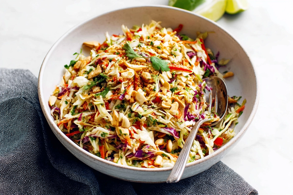 Chopped Thai Inspired Chicken Sala