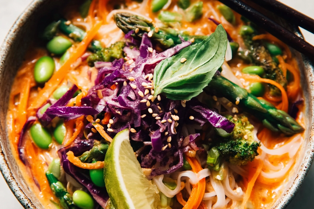 Coconut Curry Noodle Bowls