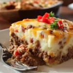 Cowboy Meatloaf And Potato Casserole 2