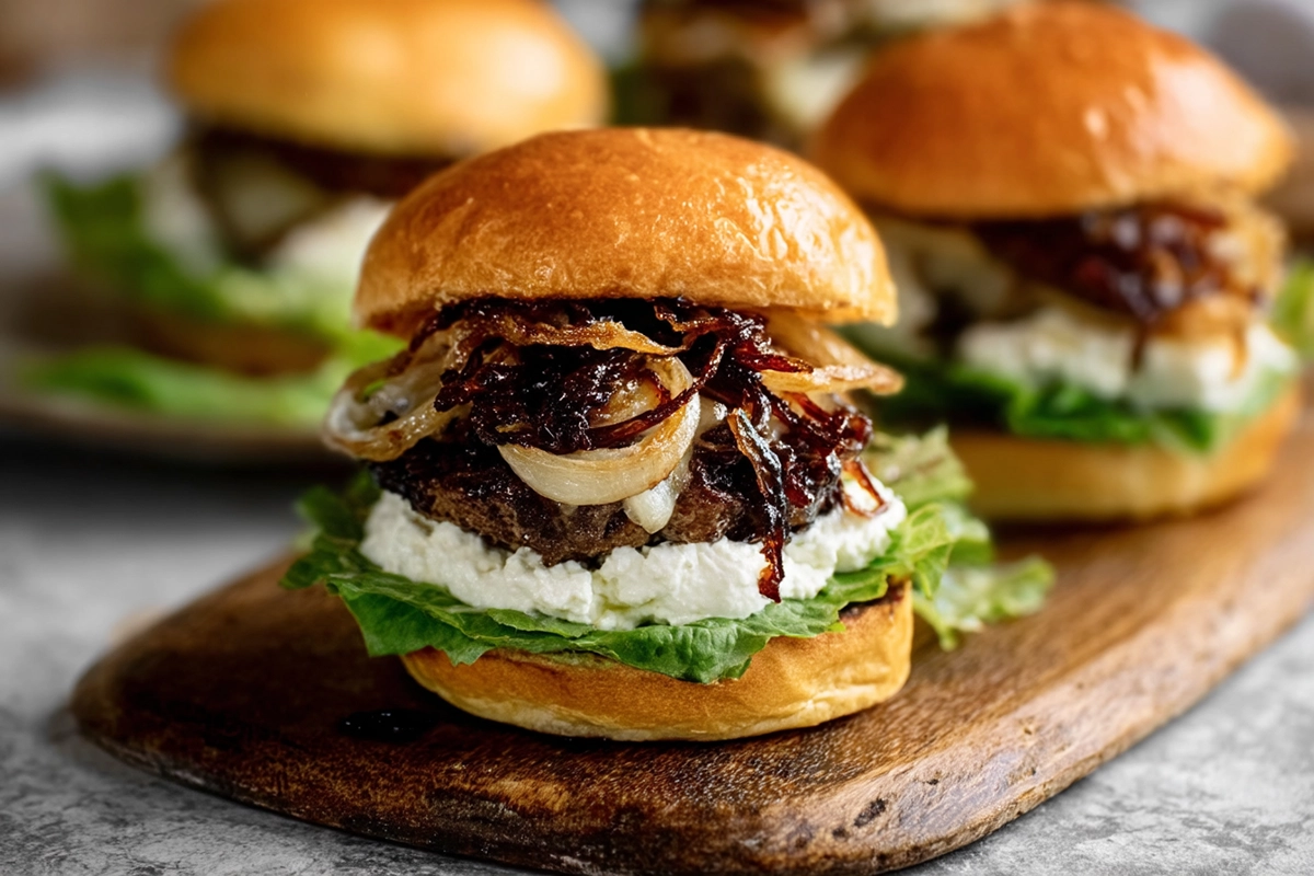 French Onion Burgers