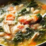 Lemon Rosemary Chicken Soup