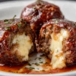 Smoked Stuffed Meatballs