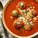 Sopa Tarasca Pinto Bean Soup With Jalapeno Corn Fritters