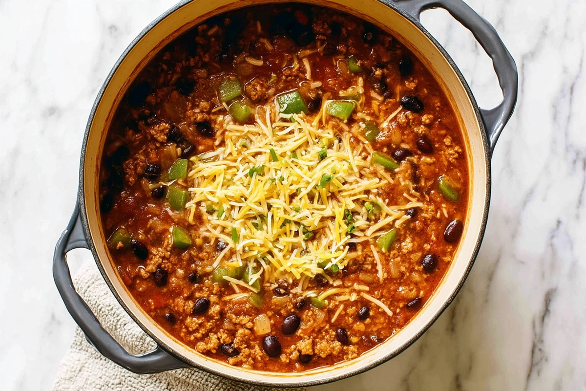 Spicy Ancho Turkey Chili