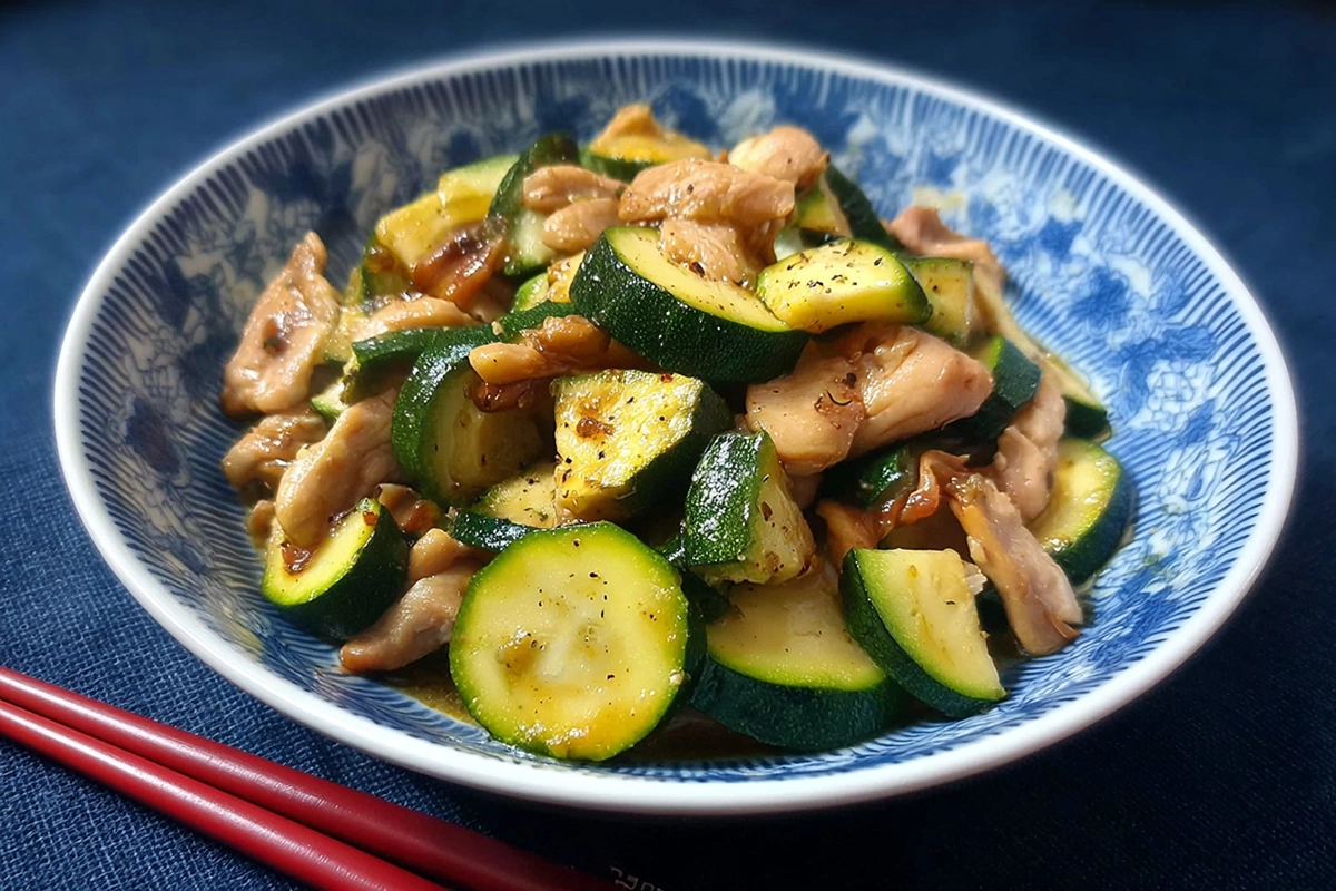 Chicken Zucchini Stir Fr