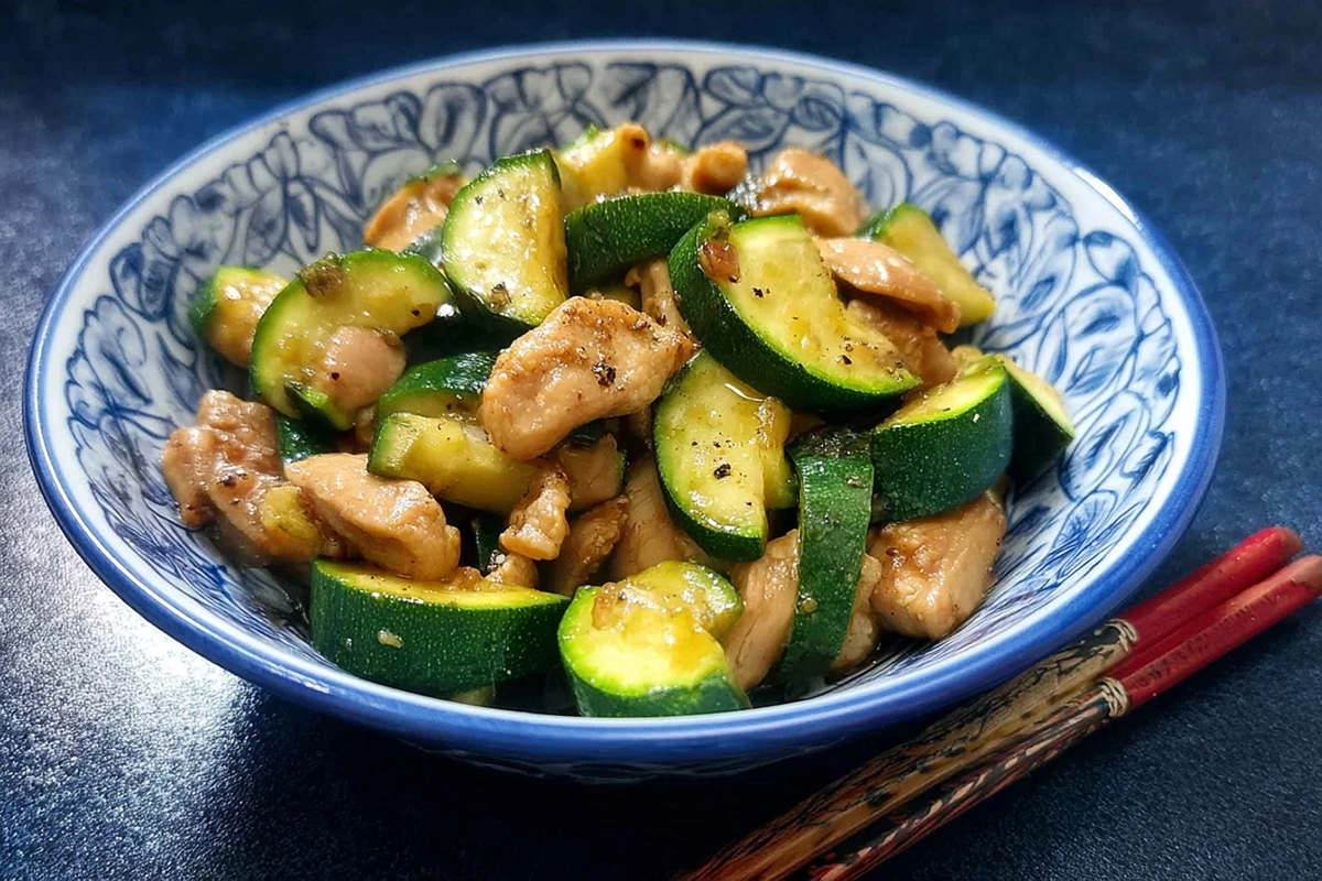 Chicken Zucchini Stir Fry
