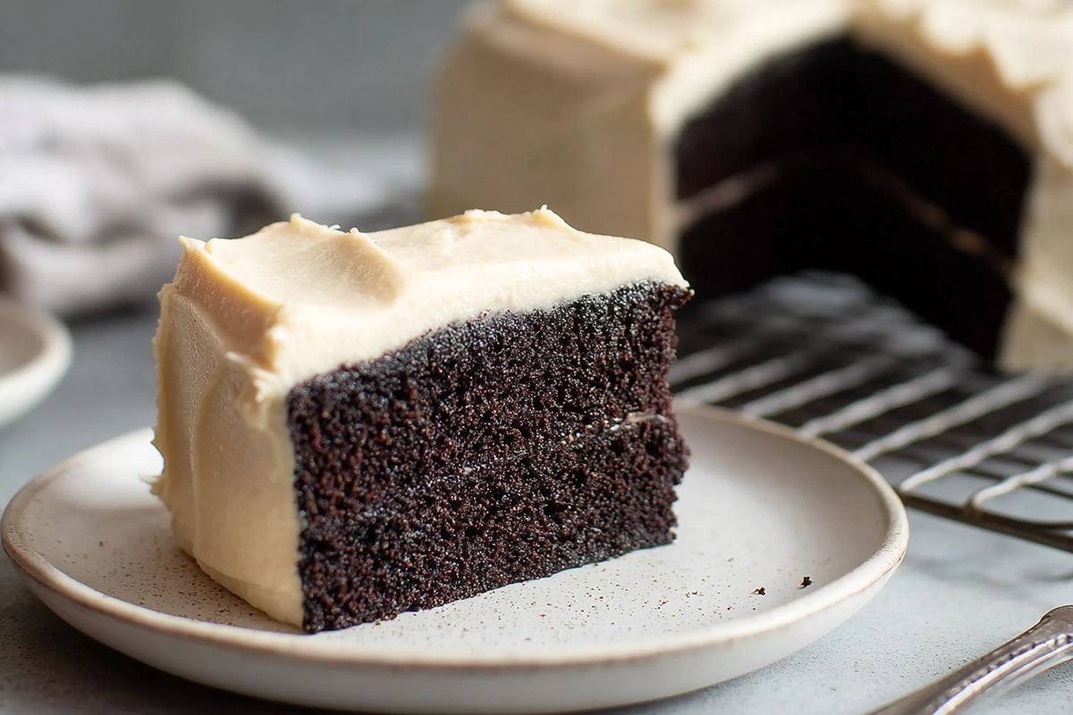 Black Magic Chocolate Cake: A Dandelion Root Coffee Dream for Dessert Lovers 4 Chocolate Cake With Dandelion Root Coffe