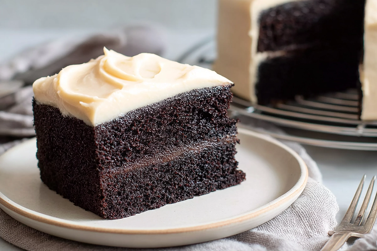 Chocolate Cake With Dandelion Root Coffee