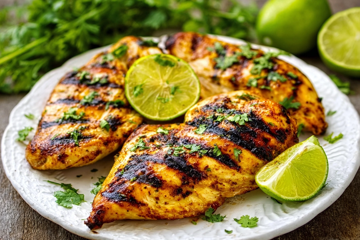 Grilled Lime Cilantro Chicken