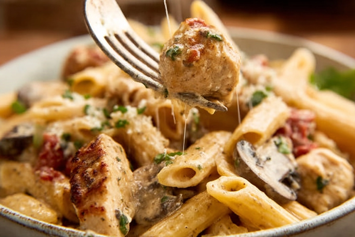 Creamy Cajun Chicken Pasta