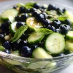 Cucumber Salad With Blueberri