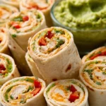 Easy Chicken Taco Pinwheels