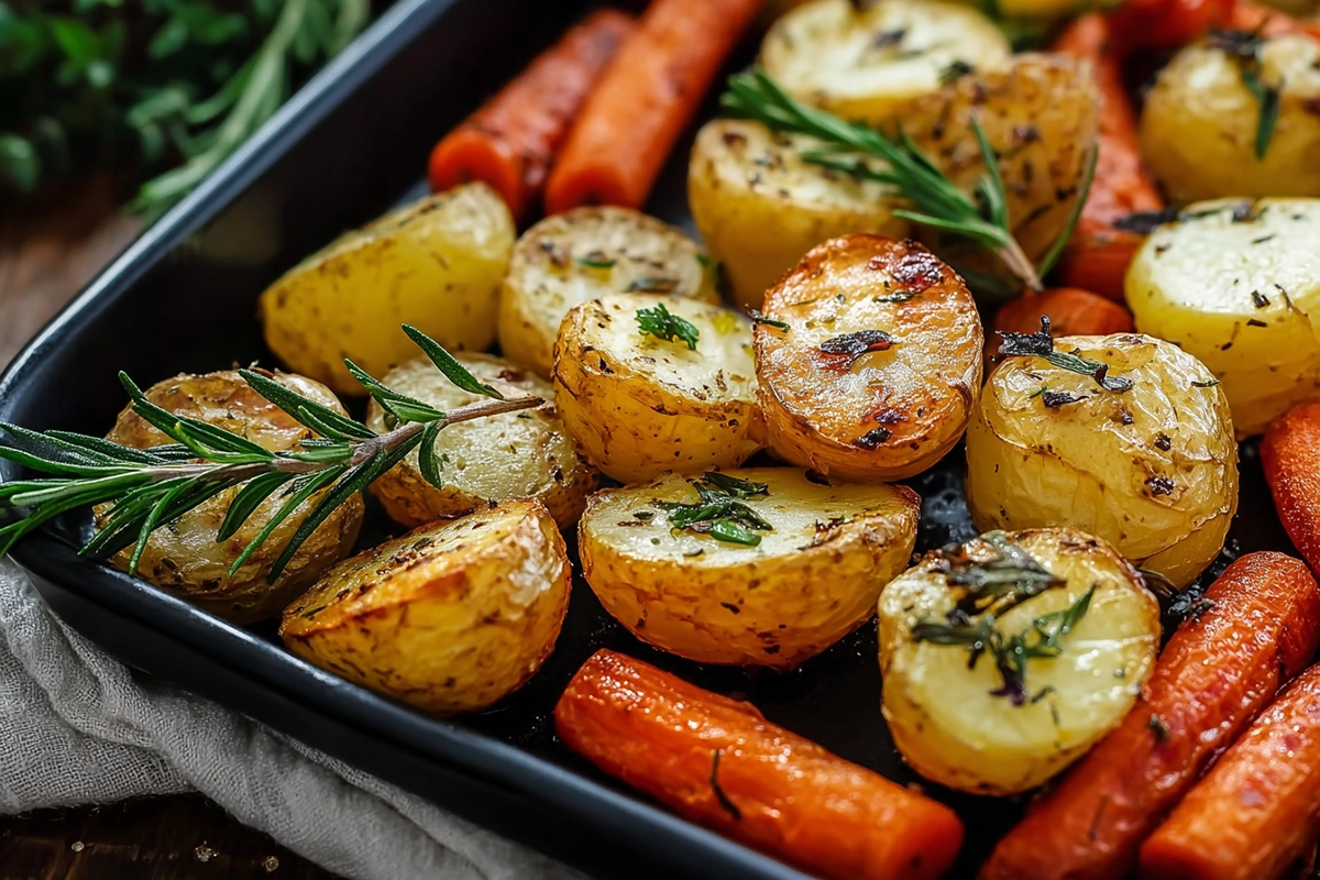 Garlic Herb Roasted Vegetables