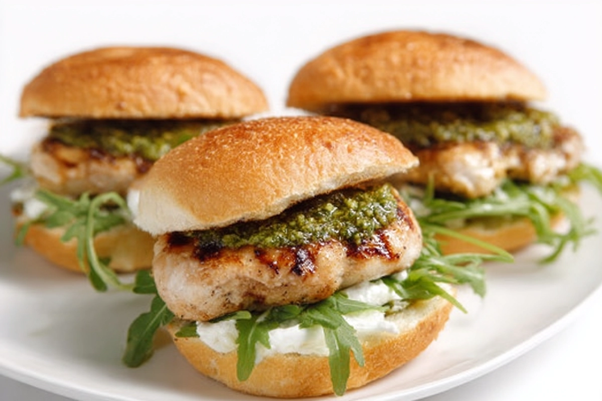Flavor-Packed Grilled Turkey Burgers with Pesto – Your New Summer Staple 6 Grilled Pesto Turkey Burger