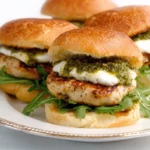 Grilled Pesto Turkey Burgers