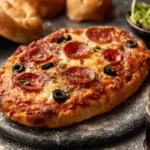 Hot Honey Garlic Flatbread Pizzas Recipe