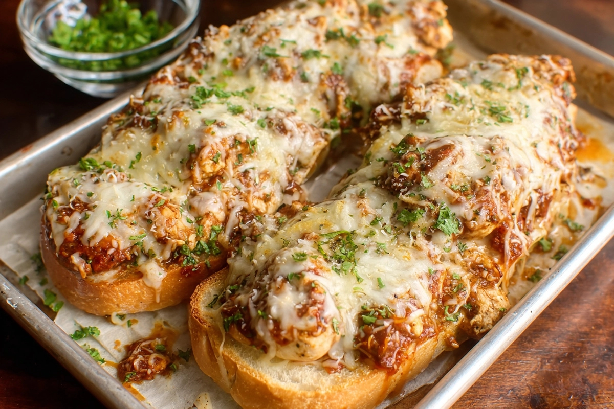 Philly Cheesesteak Garlic Bread