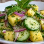 Pineapple Cucumber Salad