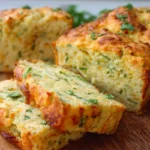 Savory Zucchini Cheddar Quick Bread