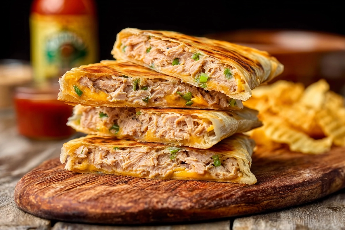 Spicy Tuna Crunchwraps Recip
