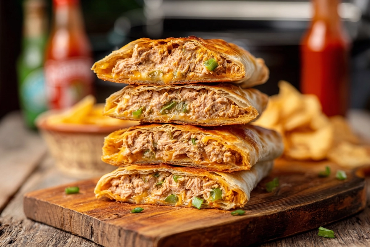 Spicy Tuna Crunchwraps Recipe