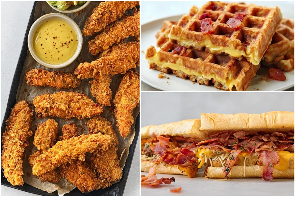 Crave-Worthy Carnivore Diet Dinner Ideas: Mac & Cheese Meets Fried Chicken Strips 4 carnivore diet recipes