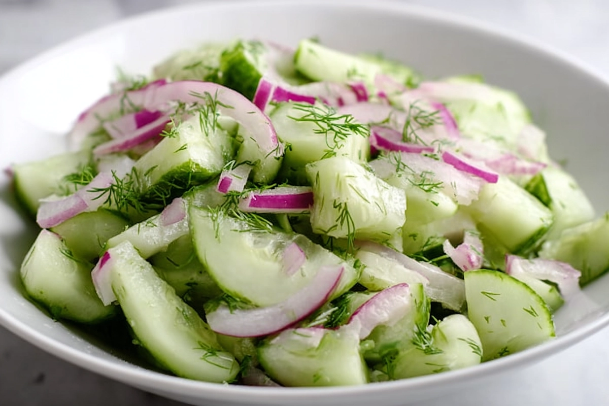 cucumber salad with dil