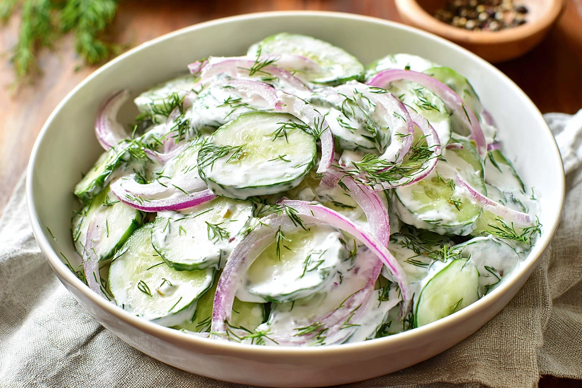 Creamy Cucumber Sal