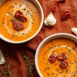 Creamy Roasted Garlic Tomato Soup