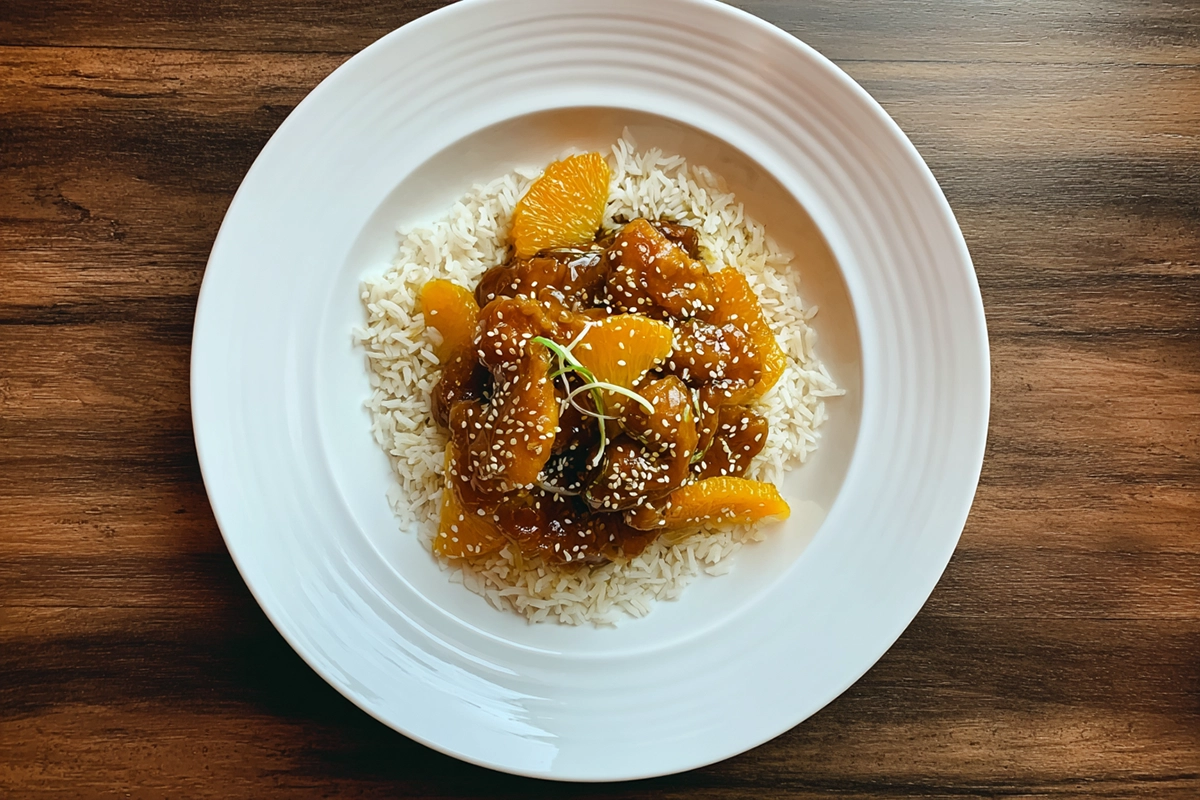 Crock Pot Coconut Orange Chicke