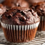 Gluten free chocolate zucchini muffi