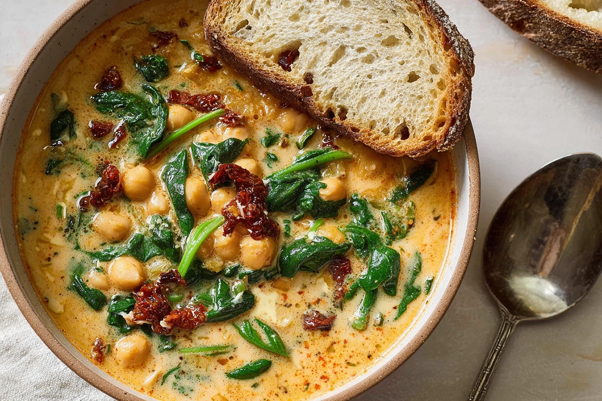 Tuscan Garbanzo Bean Soup