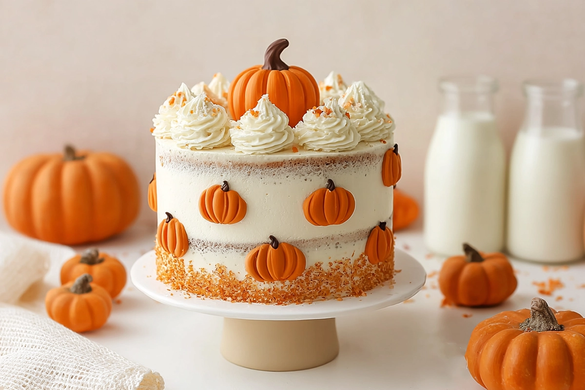 Vegan Pumpkin Spice Cak